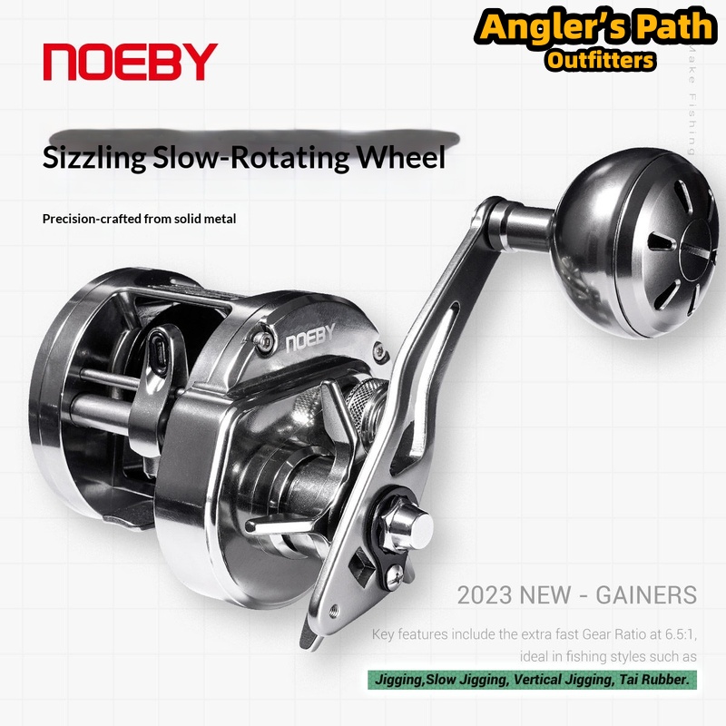 Trolling Reel - Carretilha de Pesca Noeby Gainers Full