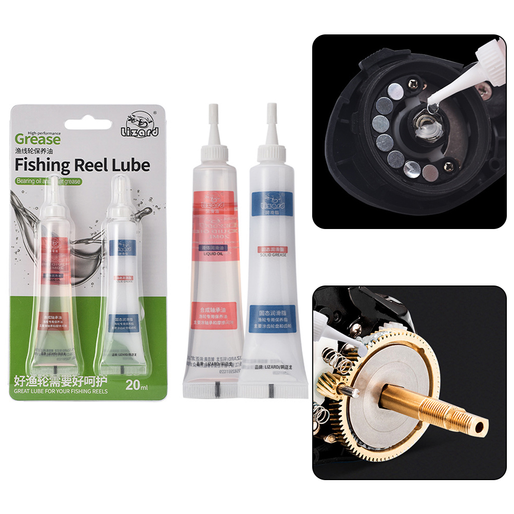 Fly Reel - Carretel de pesca graxa carretel cuidados