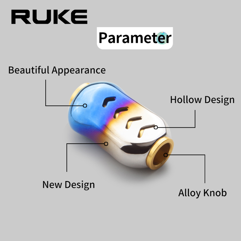 Ruke novo 1pc carretel de pesc - Reel Handle avaliação e preço