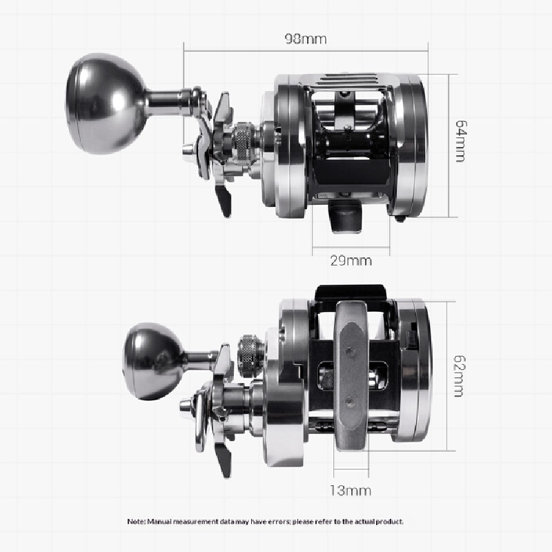 Carretilha de Pesca Noeby Gain - Trolling Reel avaliação e preço